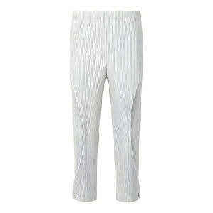 The Theon Pleated Casual Pants VOIR Gray XS 