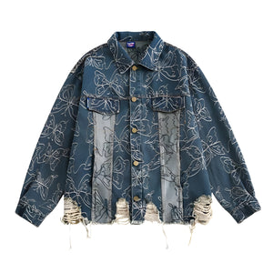 The Aurelius Tassel Denim Jacket VOIR XS 