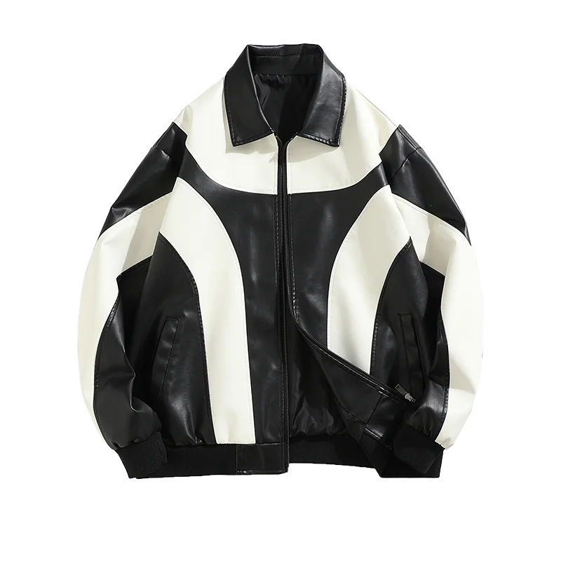 The "Edric" Leather Padded Jacket VOIR S 