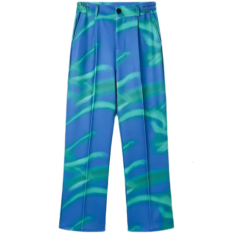 The "Aqua Aura" Loose Fit Dress Suit Pants 0 VOIR Studios S 