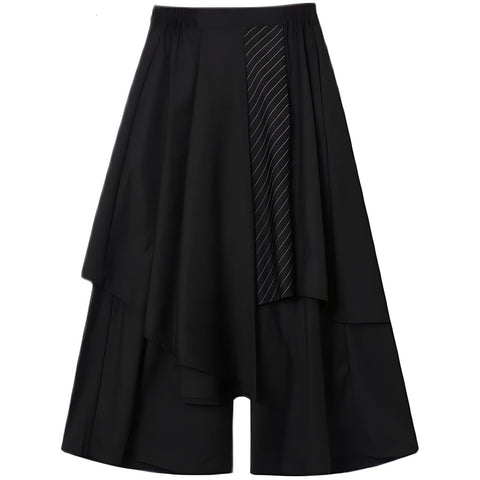 The "Alyx" Layered Pleated Loose Fit Harem Pants 0 VOIR Studios S 