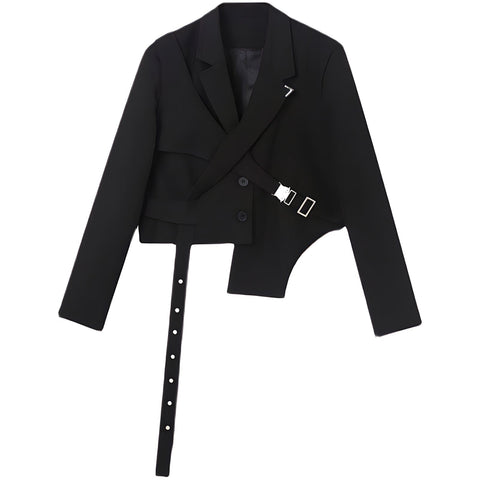 The "Akin" Detachable Two-Piece Strapped Blazer 0 VOIR Studios S 