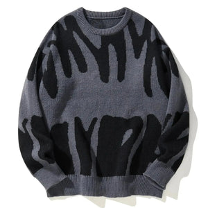 The Dempsey Oversized Sweater VOIR Grey S 