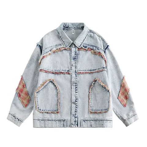 The "Radley" Tassel Denim Oversized Jacket VOIR XS 