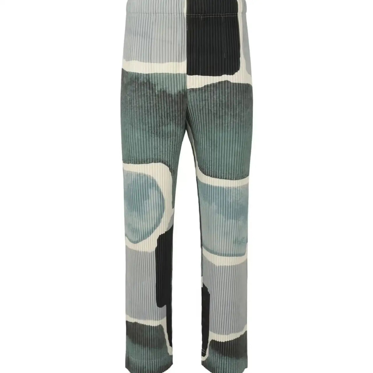 The "Valerius" Printed Pleated Pants VOIR Grey M 