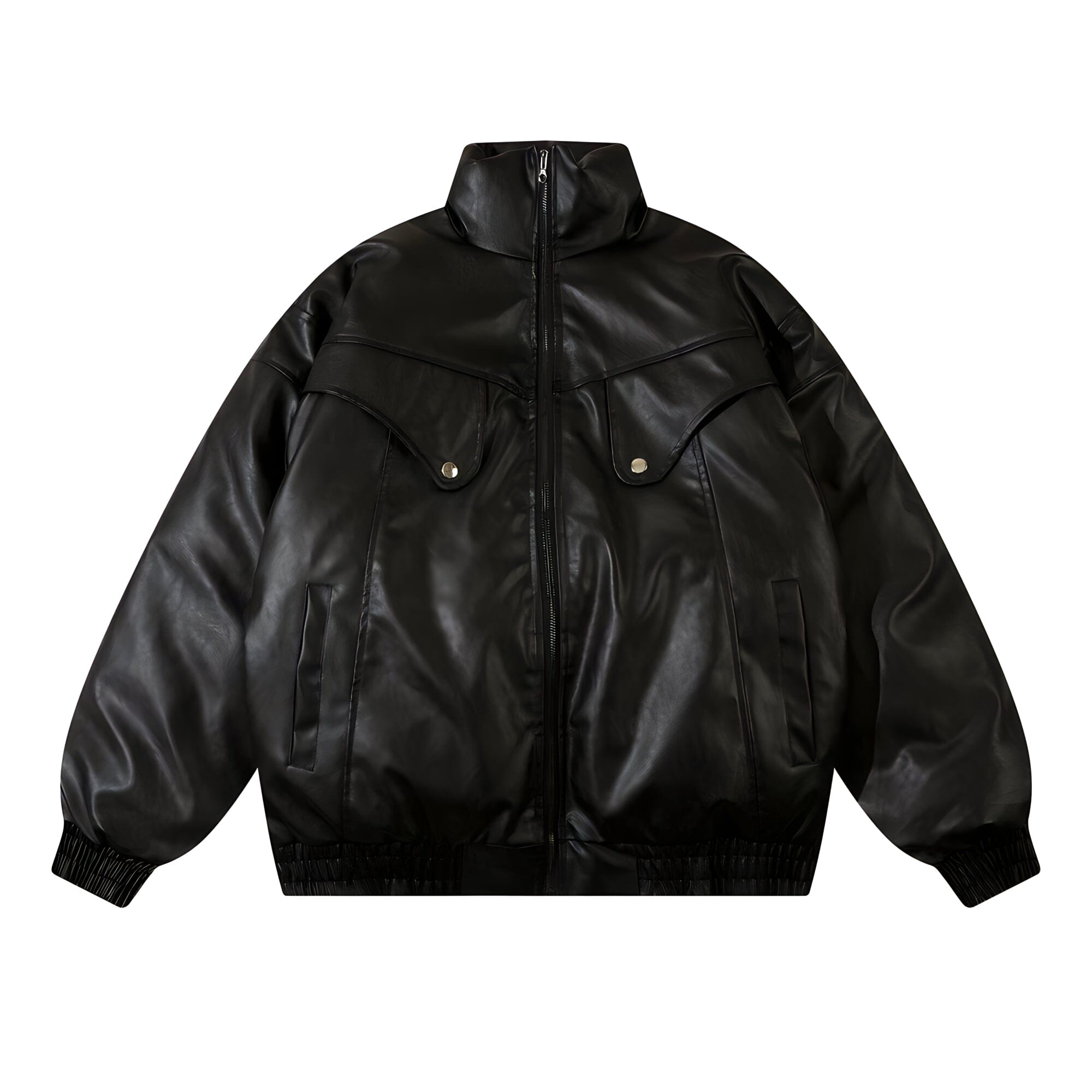 The "Apex" Stand Collar Winter Jacket VOIR Black S 