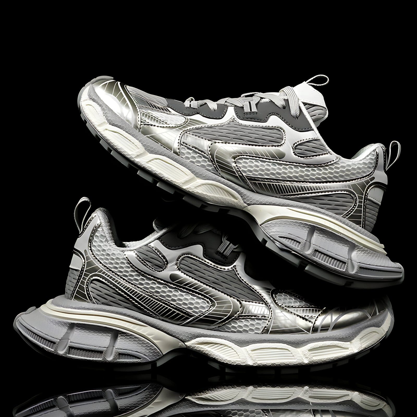 The "Callisto" Athletic Trainers VOIR Grey EU 37 / US 4 