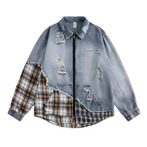 The Alaric Oversized Denim Jacket VOIR XS 