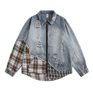 The "Alaric" Oversized Denim Jacket VOIR XS 