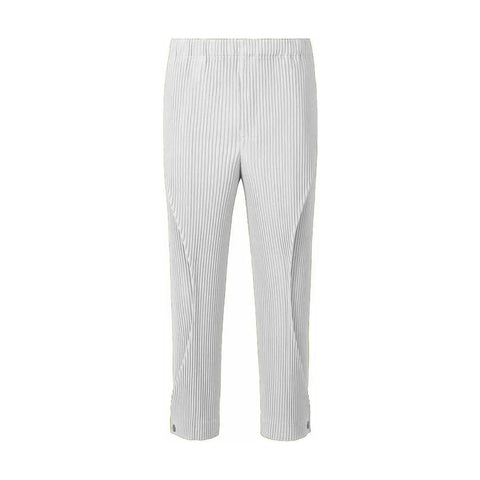 The "Theon" Pleated Casual Pants VOIR Gray L 