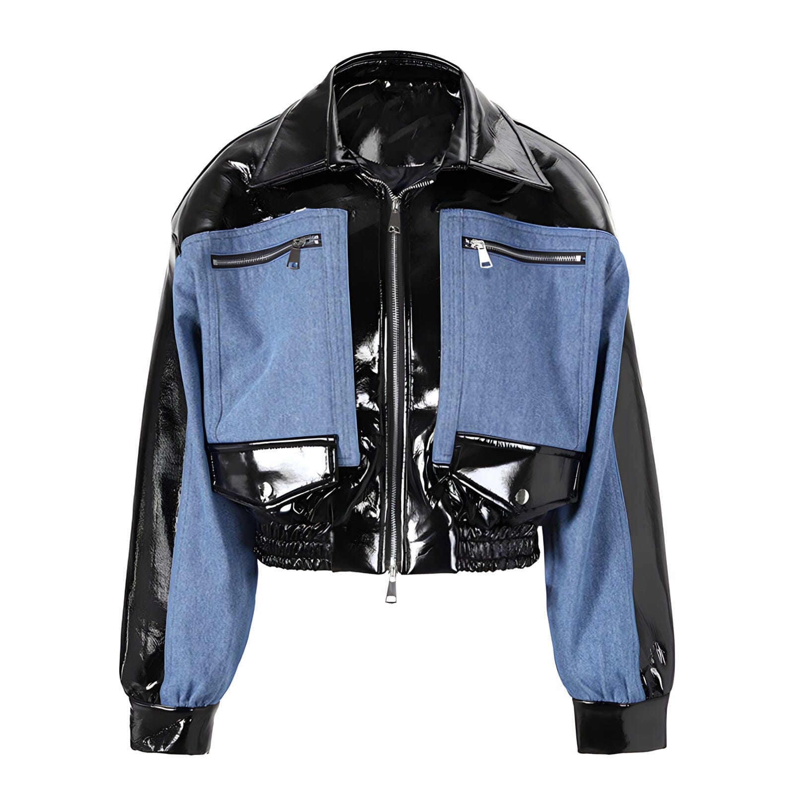 The "Hardian" Leather Patchwork Jacket VOIR S 