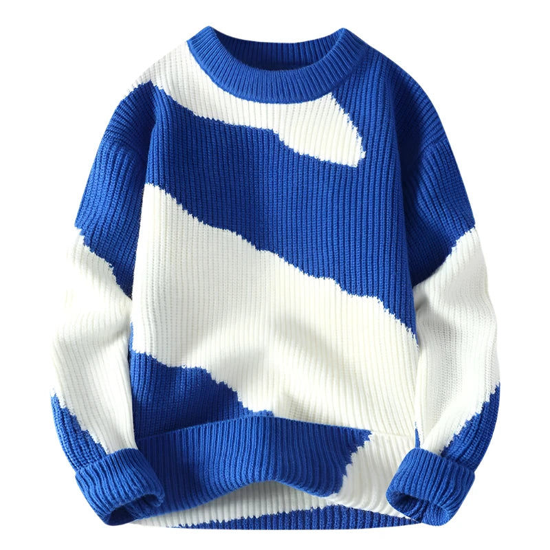 The Amadeo Oversized Sweater VOIR Blue XS 