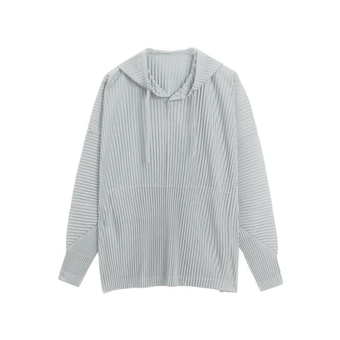 The "Franco" Pleated Hoodie VOIR 