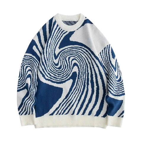 The Astoria Oversized Sweater VOIR Blue S 