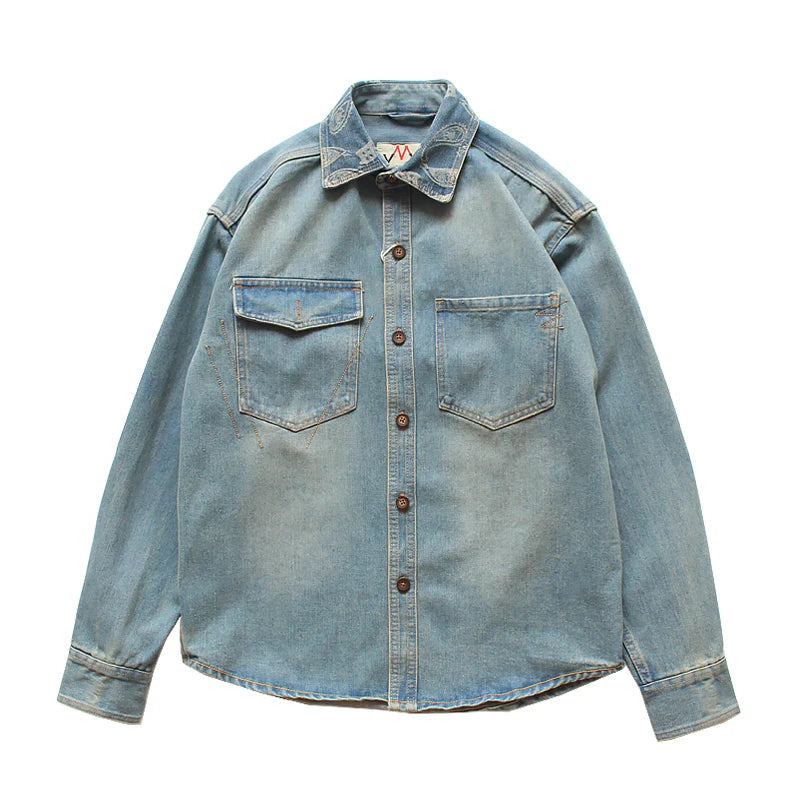 The "Valen" Oversized Shirt VOIR Light Blue M 