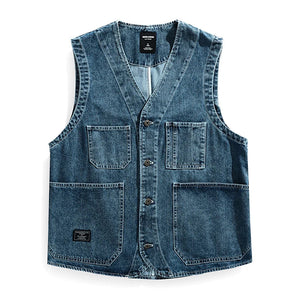 The Roark Denim Vest VOIR 