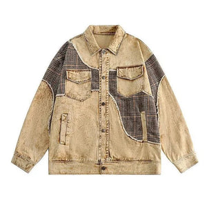 The "Isidore" Oversized Patchwork Jacket VOIR 