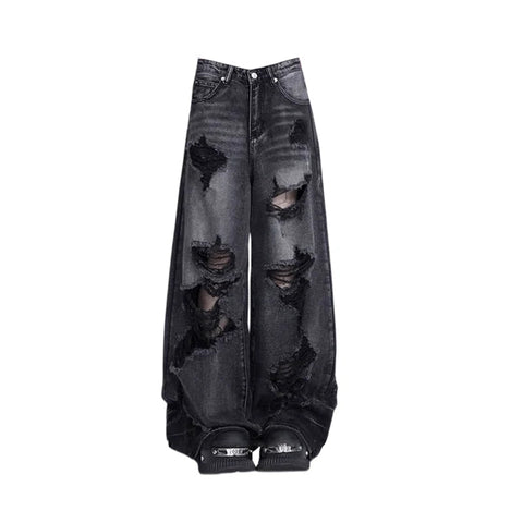 The "Thaddeus" Distressed Denim pants VOIR M 