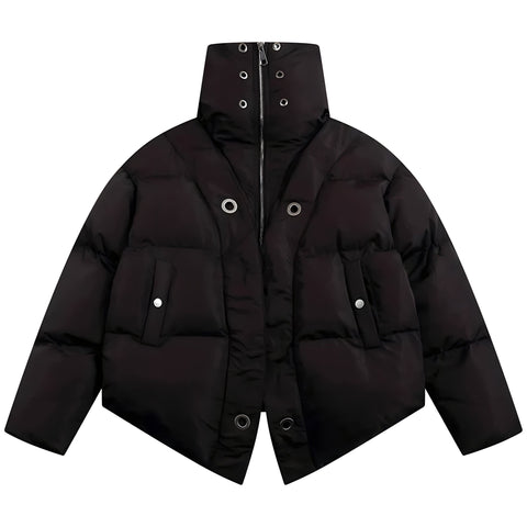 The "Camazoth" Puffer Winter Jacket VOIR Black S 