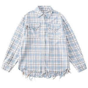 The Belmont Loose Fit Plaid Shirt VOIR XS 