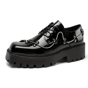 The "Nemesis" Platform Leather Oxfords VOIR EU 38 / US 6 