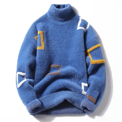 The Calix Oversized Sweater VOIR Blue S 