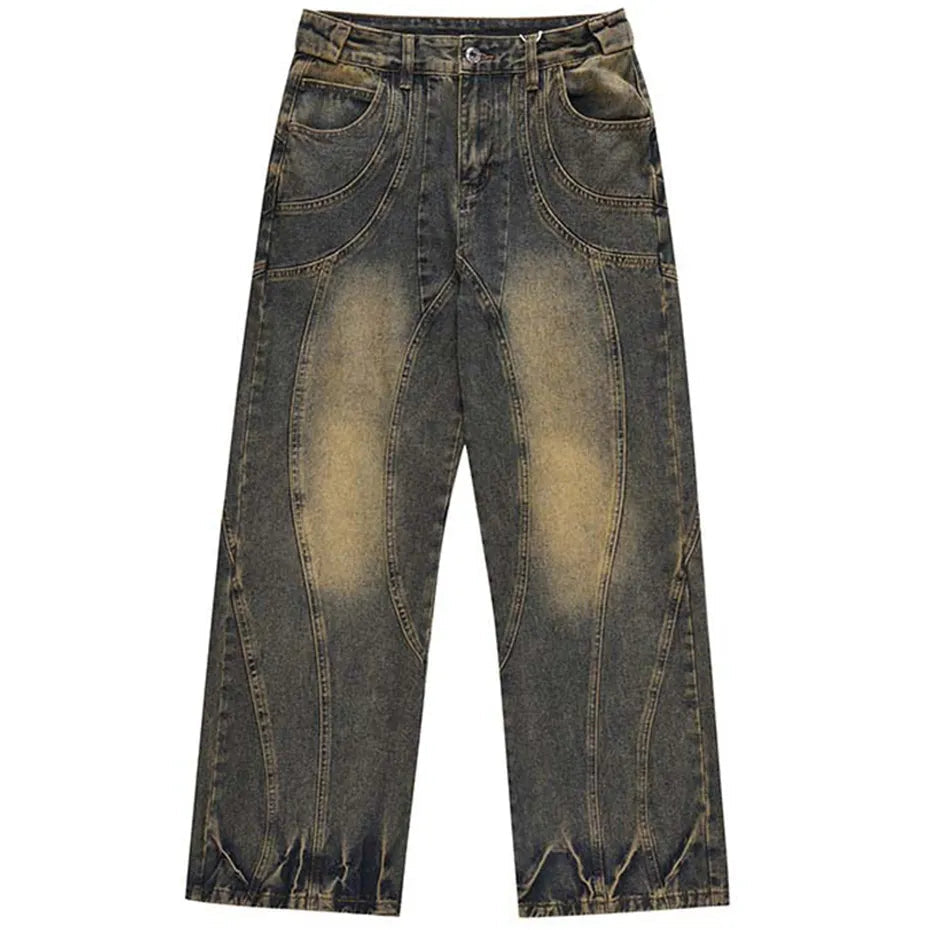 The "Mariner" Straight Leg Denim Pants VOIR S 