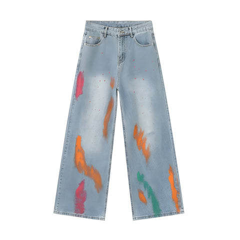 The Caspian Loose Fit Denim Pants VOIR XS 