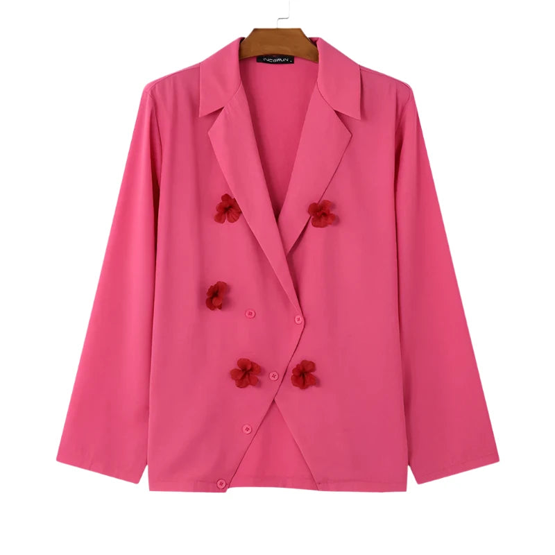 The Valor Oversized Blazer VOIR XS Pink 