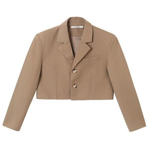 The "Taurin" Cropped Blazer - Multiple Colors 0 VOIR Studios 