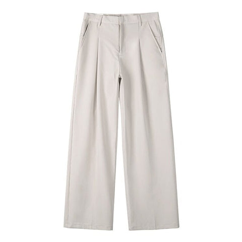 The "Myoko" Loose Fit Casual Dress Suit Pants - Multiple Colors 0 VOIR 